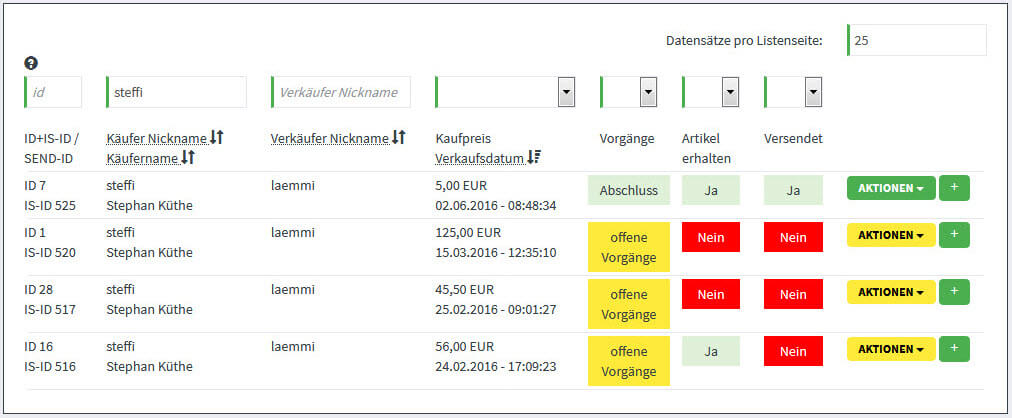 Treuhand Modul