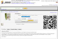 QR Code auf Webseite