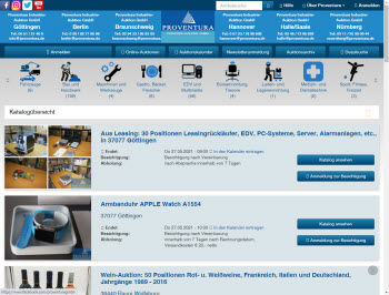 Insolvenzauktion Beispiel
