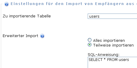 Newsletter Tool für Auktion einrichten 4