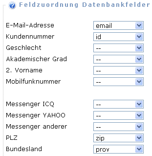 Newsletter Tool für Auktion einrichten 5